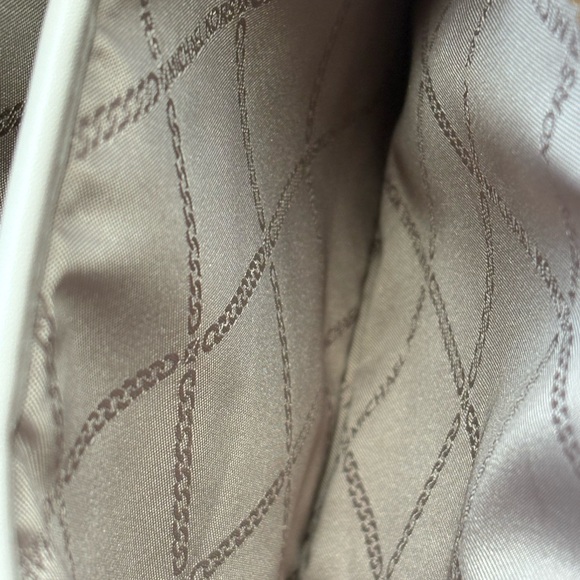 Michael Kors Cream Monogram Crossbody Bag - Picture 8 of 12